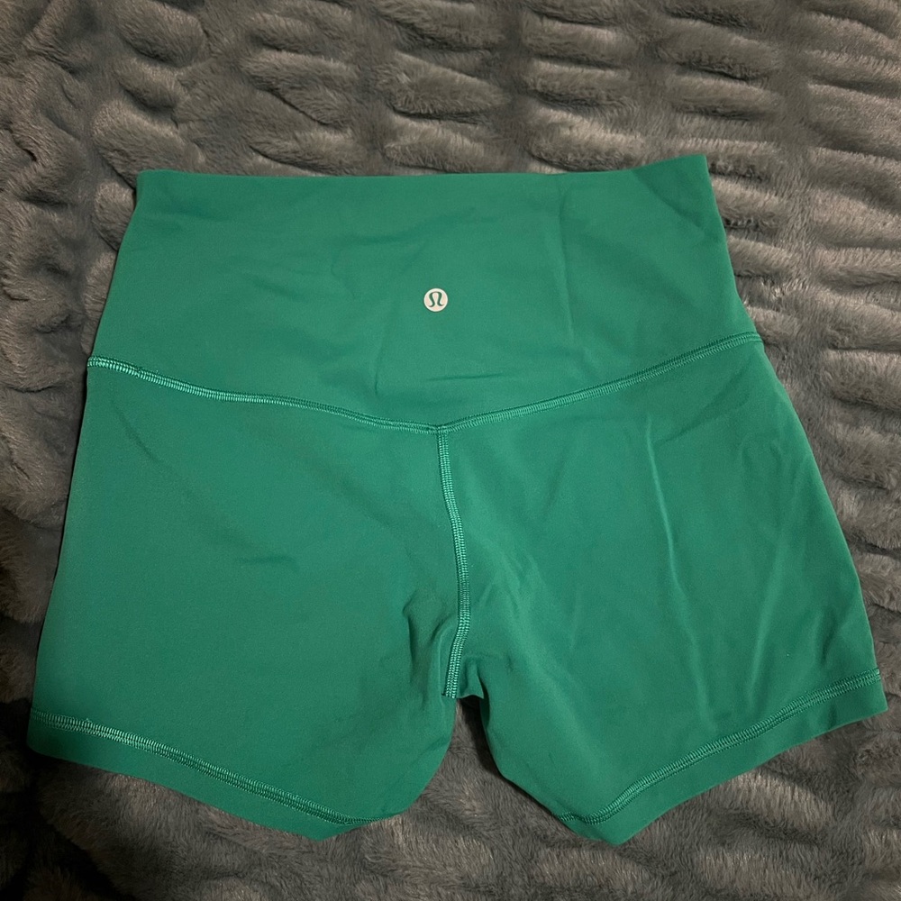 lululemon athletica Emerald Green Athletic Shorts